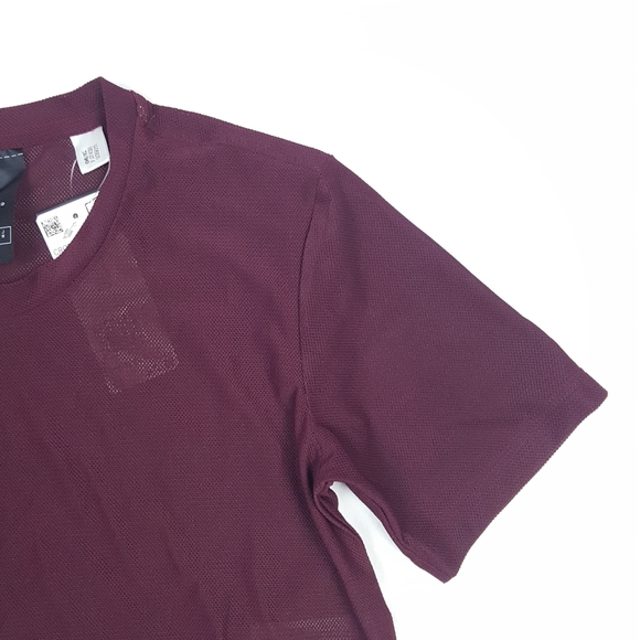 Adidas x Universal Standard Cropped Mesh Tee - Picture 6 of 7